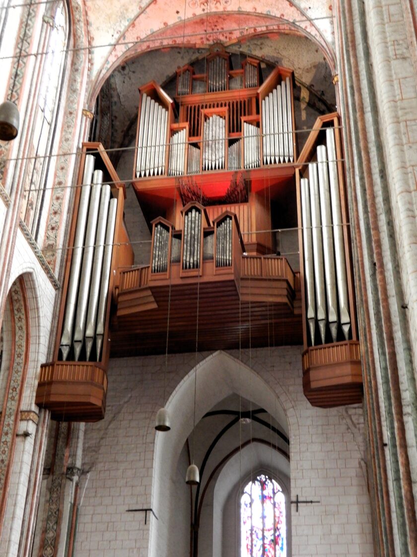 Marienkirche i Lübeck, hjemsted for Buxtehudes Abendmusiken