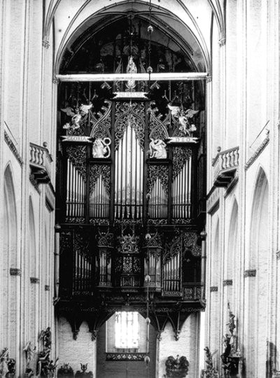 Hovedorglet i Marienkirche i Lübeck