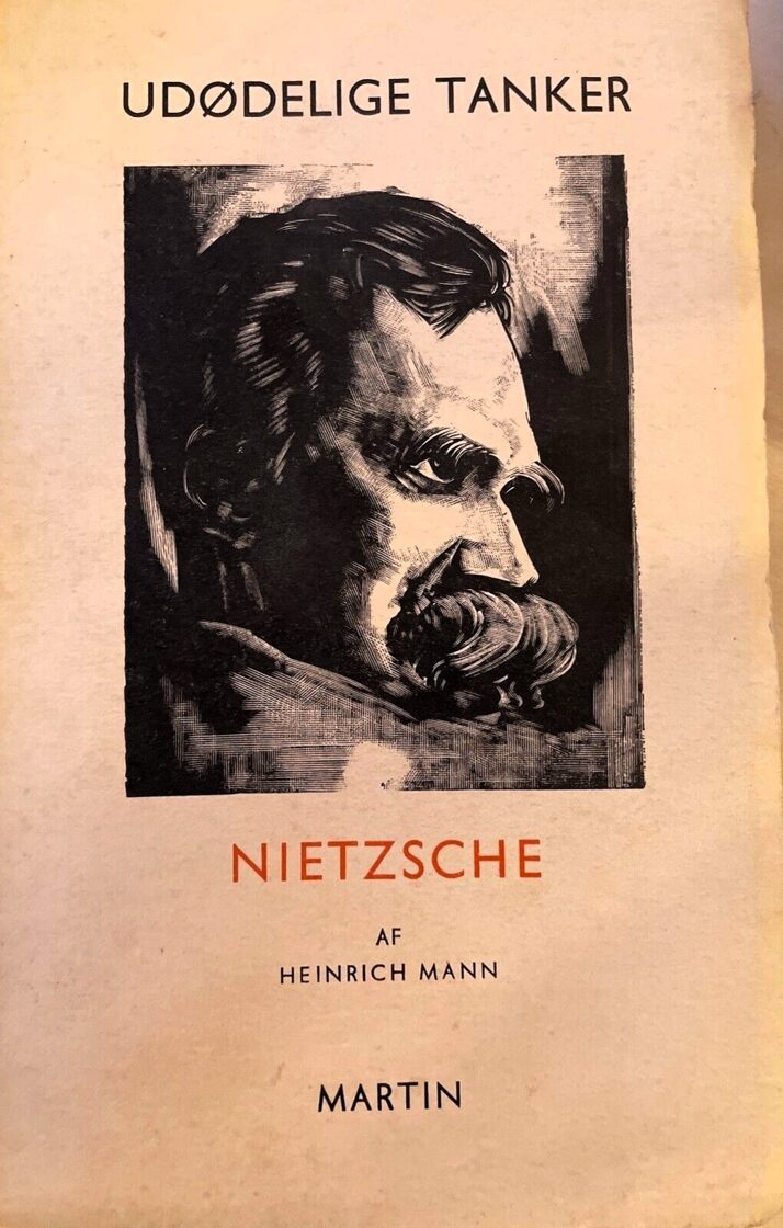 Heinrich Mann: Forord til Nietzsche, Martins Forlag (forside)