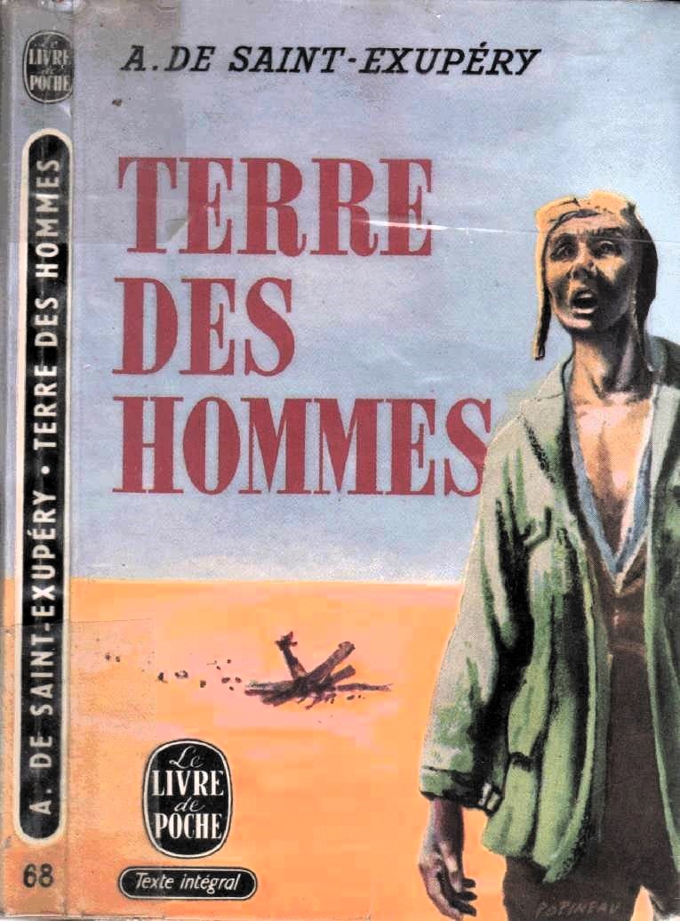 Fransk originaludgave af Terre des Hommes