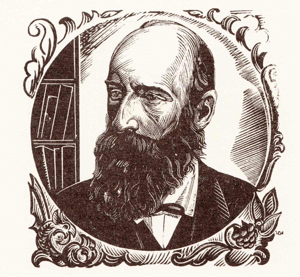Portræt af Alexander Afanasyev