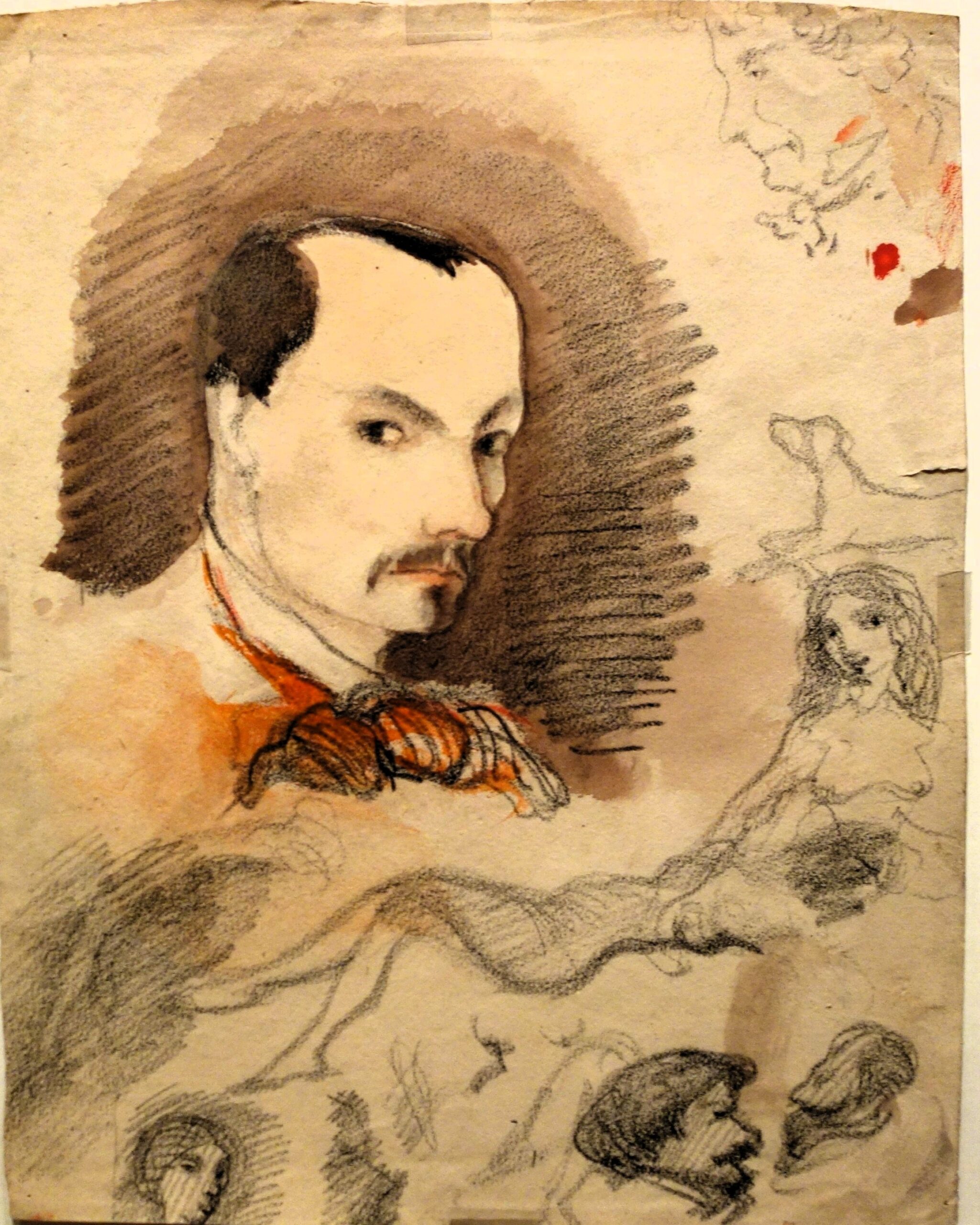 Selvportræt af Charles Baudelaire, 1848
