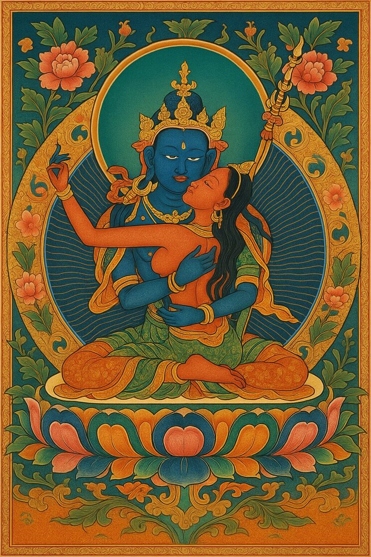 Yeshe Tsogyal og Padmasambhava