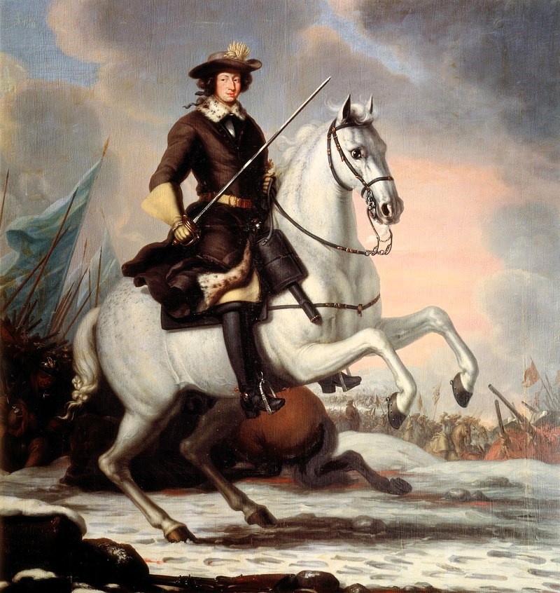 Carl XI af Sverige – portræt af kongen, gift med Ulrikke Eleonore.