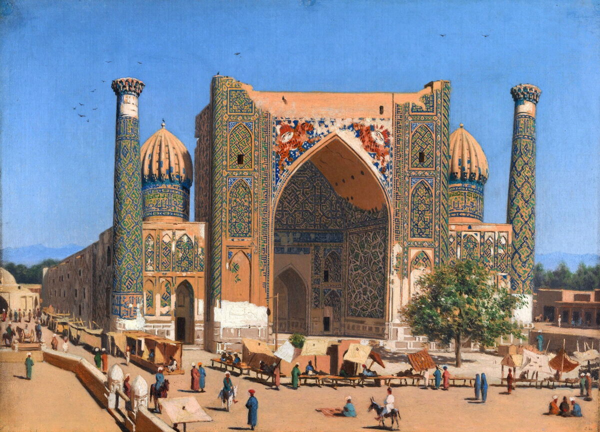 Vasilij Veresjtjagin Madrasah Shir-Dhor Samarkand