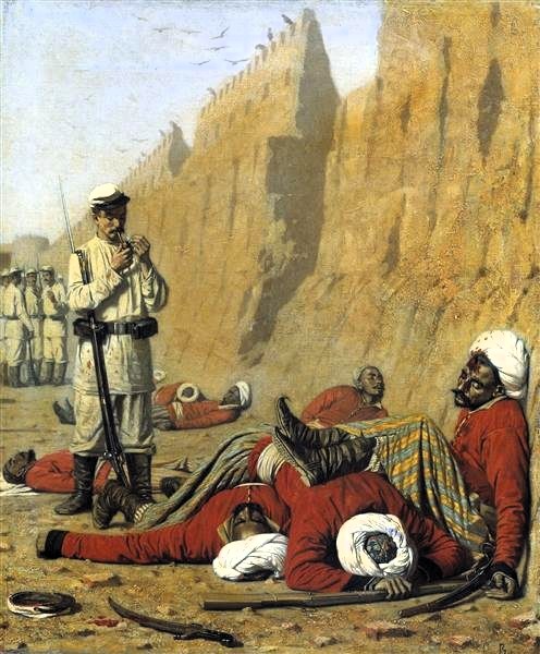 Vasilij Veresjtjagin Efter nederlaget 1868