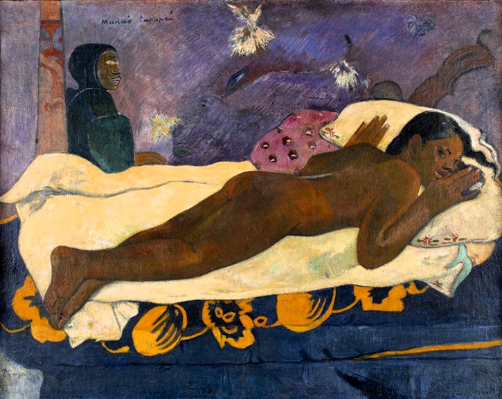 Paul Gauguin: Manao tupapau (maleri, 1892)