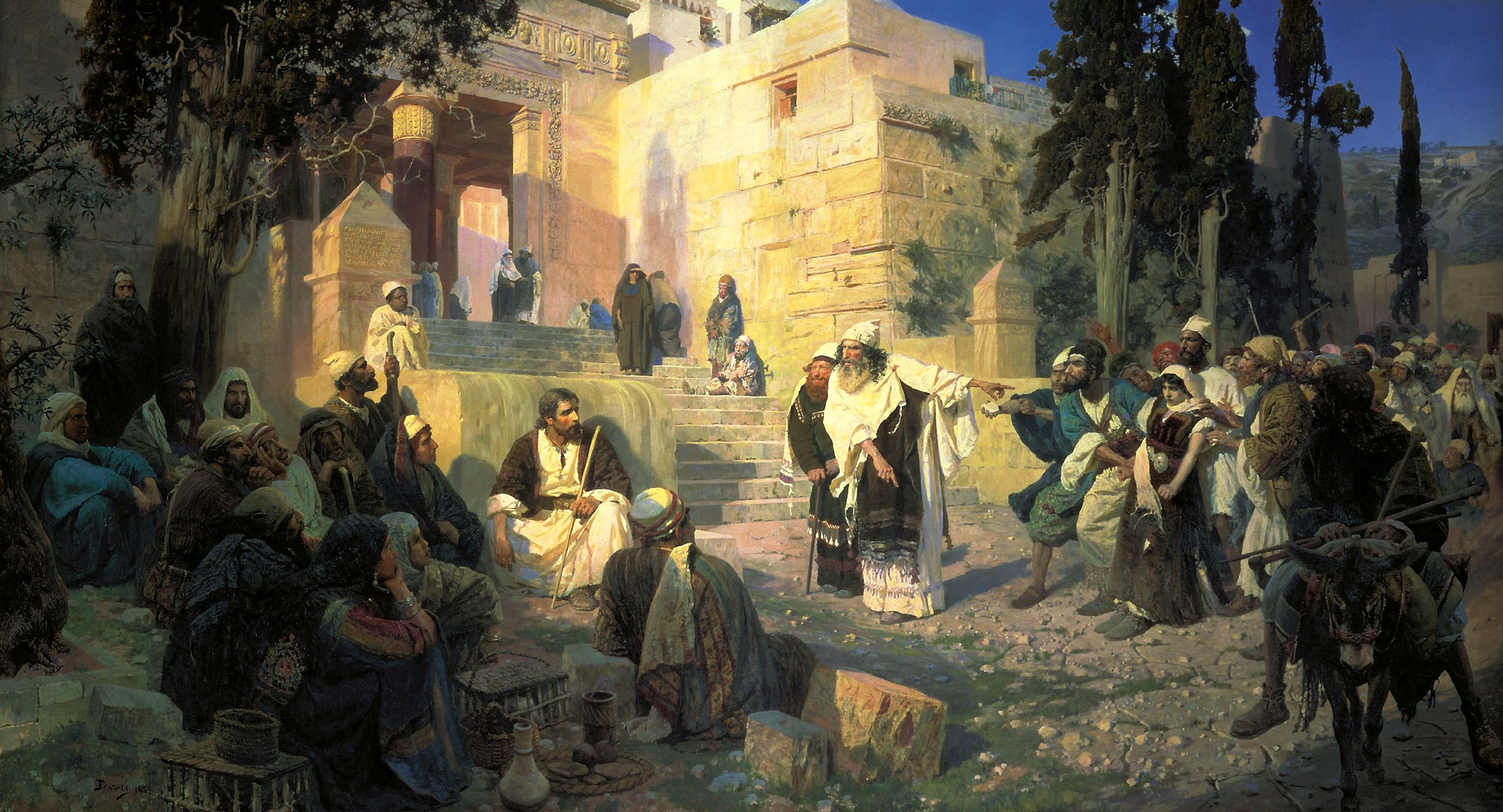Vasily Polenov: Kristus og synderinden