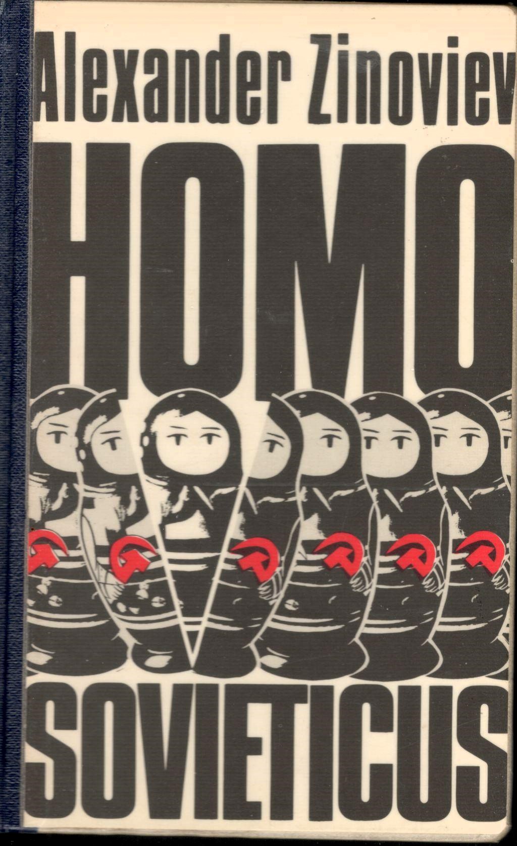 Dansk udgave af Alexander Zinovievs Homo Sovieticus fra 1985