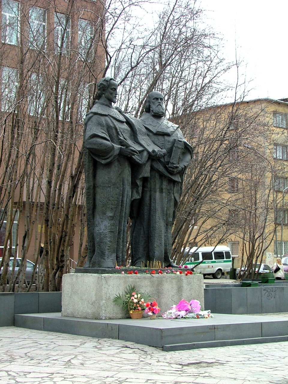 Monumentet for Kyrillos og Methodios i Murmansk