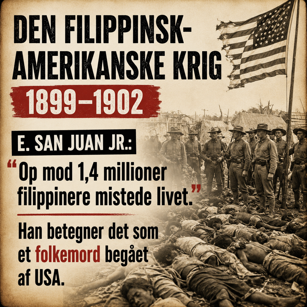 USA's imperialisme — illustrationer fra samtiden