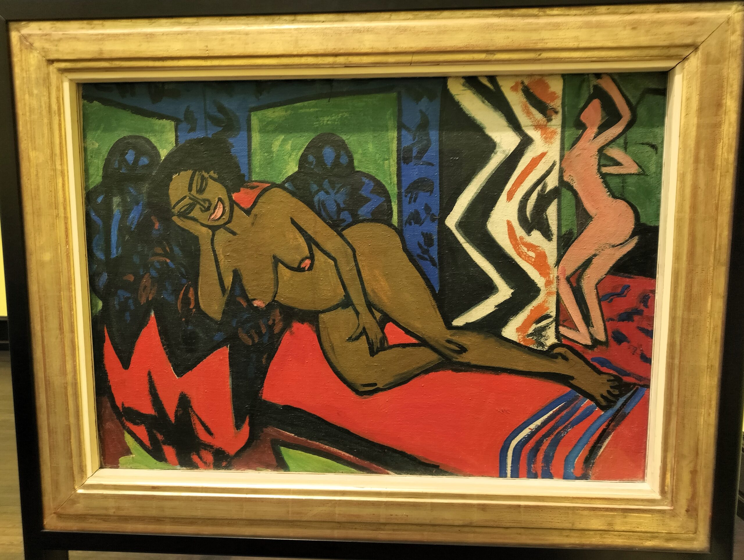 Kirchner — Schlafende Milly, 1911